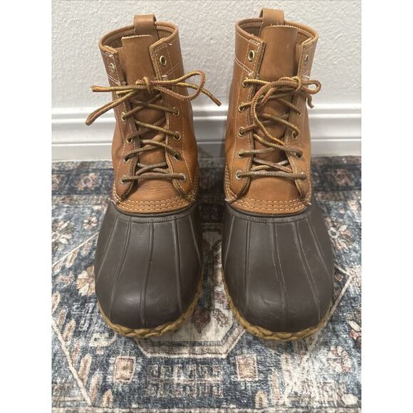 L.L. Bean Maine Hunting Boots Shoes Men's Size 11 M Made In USA. - Picture 1 of 9